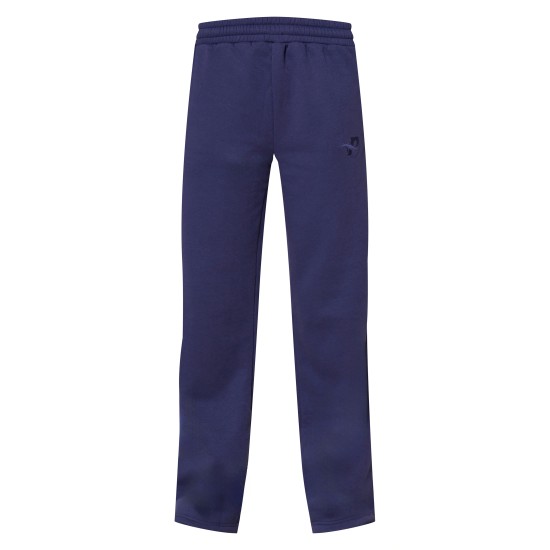 PRETTYLITTLETHING Navy Wide Leg Embroidered Sweatpants PRETTYLITTLETHING Navy Wide Leg Embroidered Sweatpants