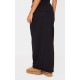 Black Foldover Cotton Maxi Skirt Black Foldover Cotton Maxi Skirt