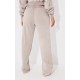 PRETTYLITTLETHING Shape Taupe Washed Wide Leg Sweatpants PRETTYLITTLETHING Shape Taupe Washed Wide Leg Sweatpants