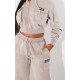 PRETTYLITTLETHING Shape Taupe Washed Wide Leg Sweatpants PRETTYLITTLETHING Shape Taupe Washed Wide Leg Sweatpants