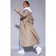 Petite Stone Woven Oversized Trench Coat Petite Stone Woven Oversized Trench Coat