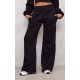 Tall Black High Waisted Wide Leg Sweatpants Tall Black High Waisted Wide Leg Sweatpants