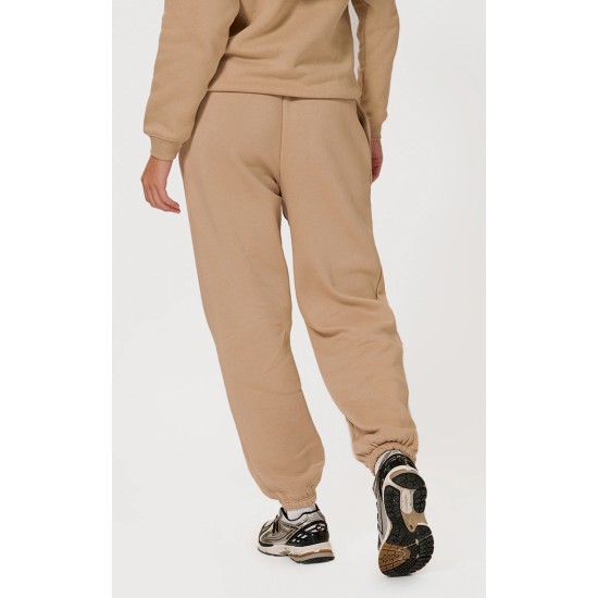 PRETTYLITTLETHING Logo Sand Est 2012 Cuffed Sweatpants PRETTYLITTLETHING Logo Sand Est 2012 Cuffed Sweatpants