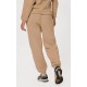 PRETTYLITTLETHING Logo Sand Est 2012 Cuffed Sweatpants PRETTYLITTLETHING Logo Sand Est 2012 Cuffed Sweatpants