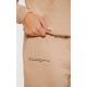 PRETTYLITTLETHING Logo Sand Est 2012 Cuffed Sweatpants PRETTYLITTLETHING Logo Sand Est 2012 Cuffed Sweatpants