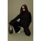 Tall Black Luxe Rib Knit Oversized Sweater Tall Black Luxe Rib Knit Oversized Sweater