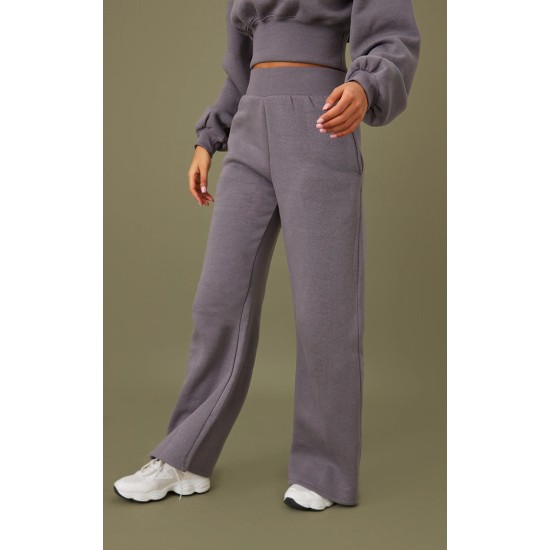 Tall Steel Blue High Waist Wide Leg Sweatpant Tall Steel Blue High Waist Wide Leg Sweatpant