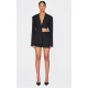 Tall Black Tailored A-line Mini Skirt Tall Black Tailored A-line Mini Skirt
