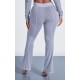 Shape Light Grey Washed Cotton Seam Detail Flare Leggings Shape Light Grey Washed Cotton Seam Detail Flare Leggings