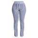 Shape Light Grey Washed Cotton Seam Detail Flare Leggings Shape Light Grey Washed Cotton Seam Detail Flare Leggings